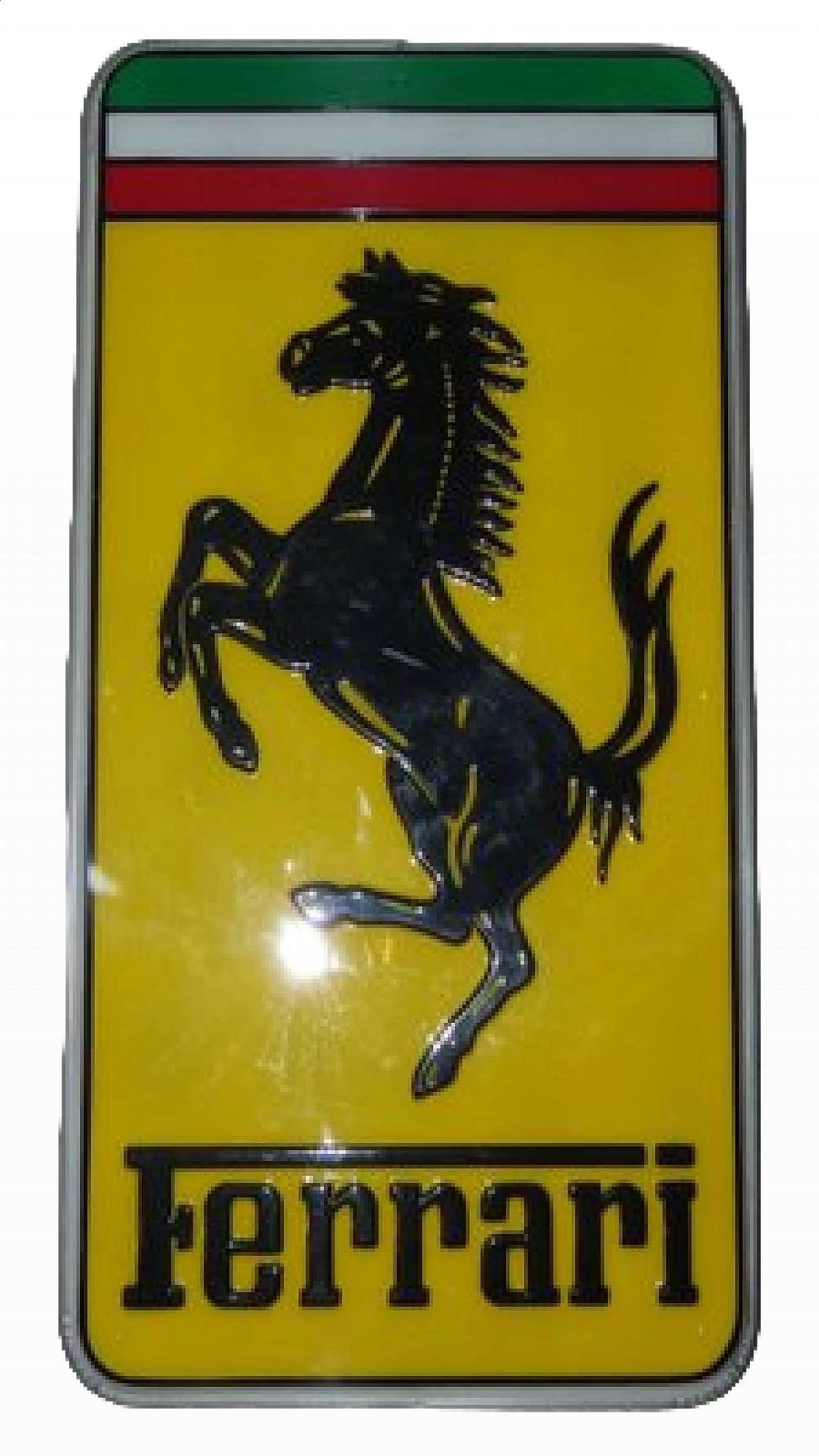 Ferrari neon sign in acrylic glass and steel, 1978 19
