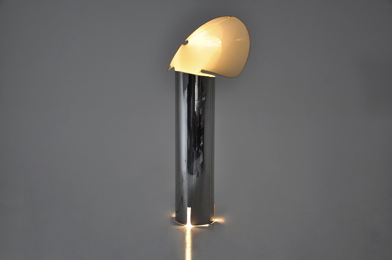 Lampada da terra Chiara in metallo di Mario Bellini per Flos, anni '60 2