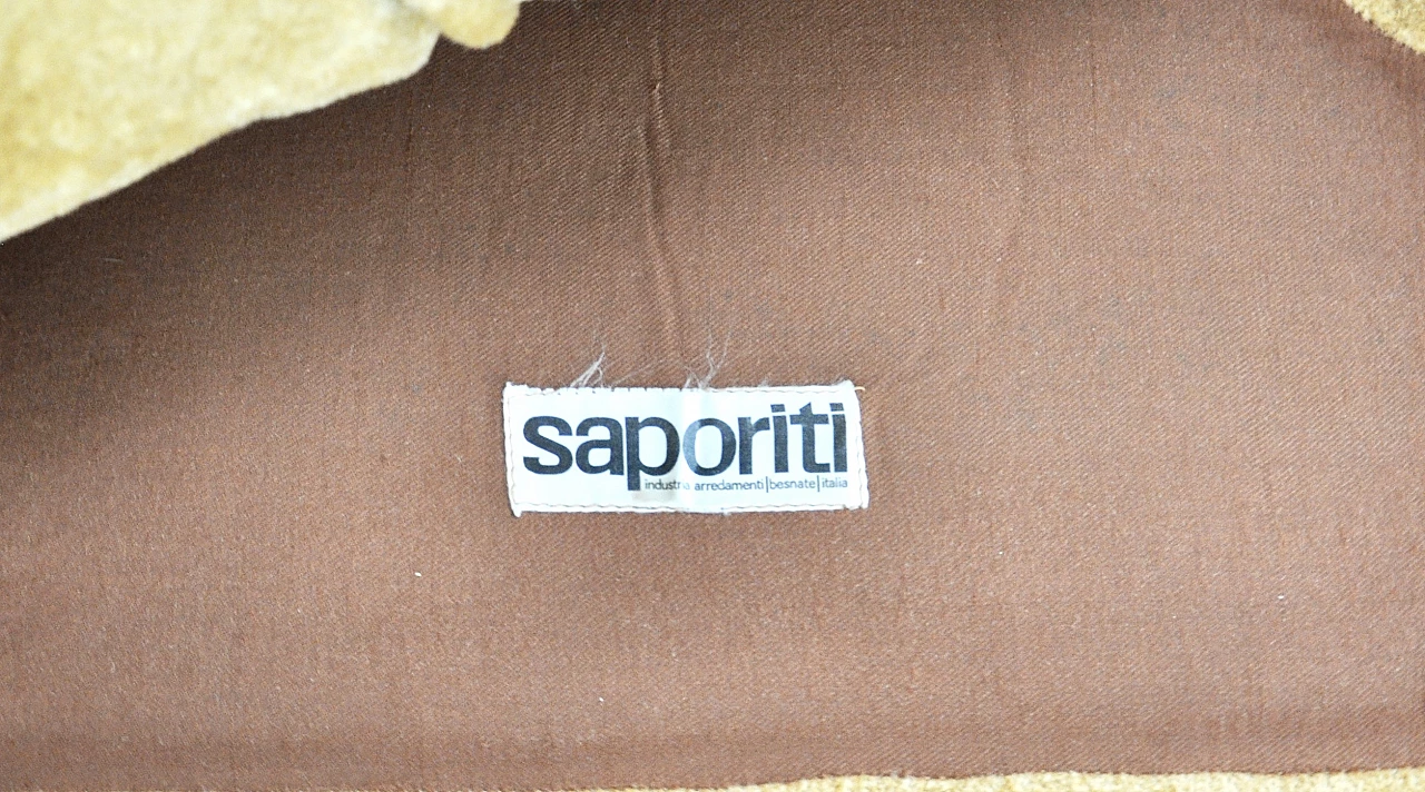 Coppia di divani e poltrone Confidential di Saporiti, anni '70 12