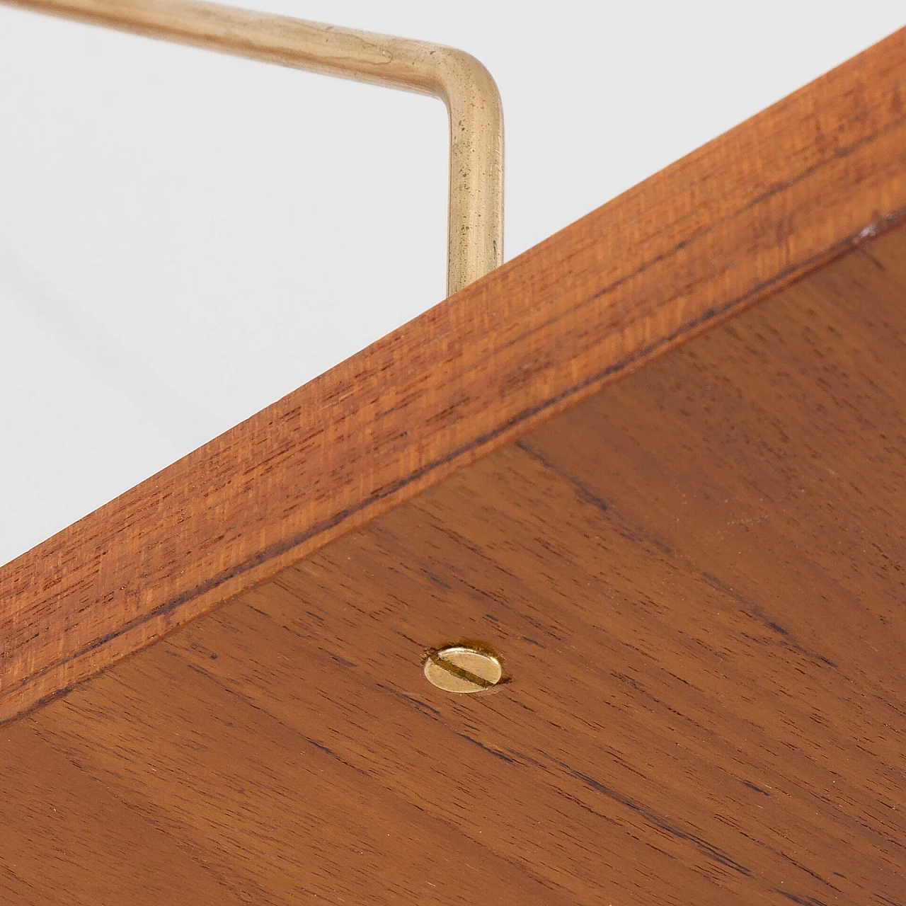 Hanging bookcase with console in the style of Poul Cadovius, 1960s 12