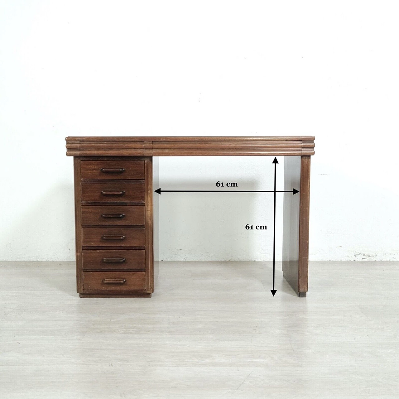 Desk by A. Cassi Ramelli for Enrico & Paolo Borghi, 1940s 4