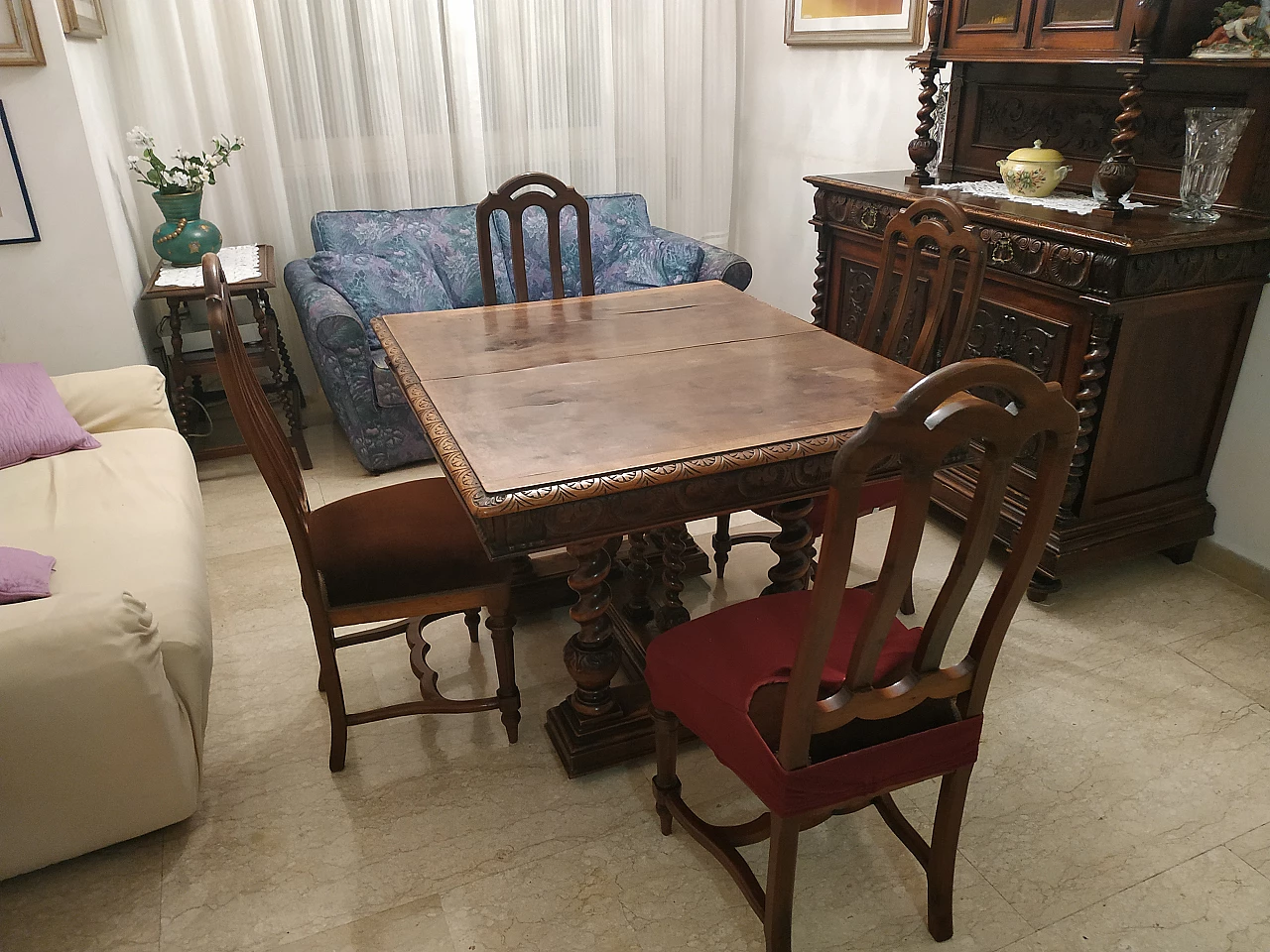 8 Sedie in noce, '800 2