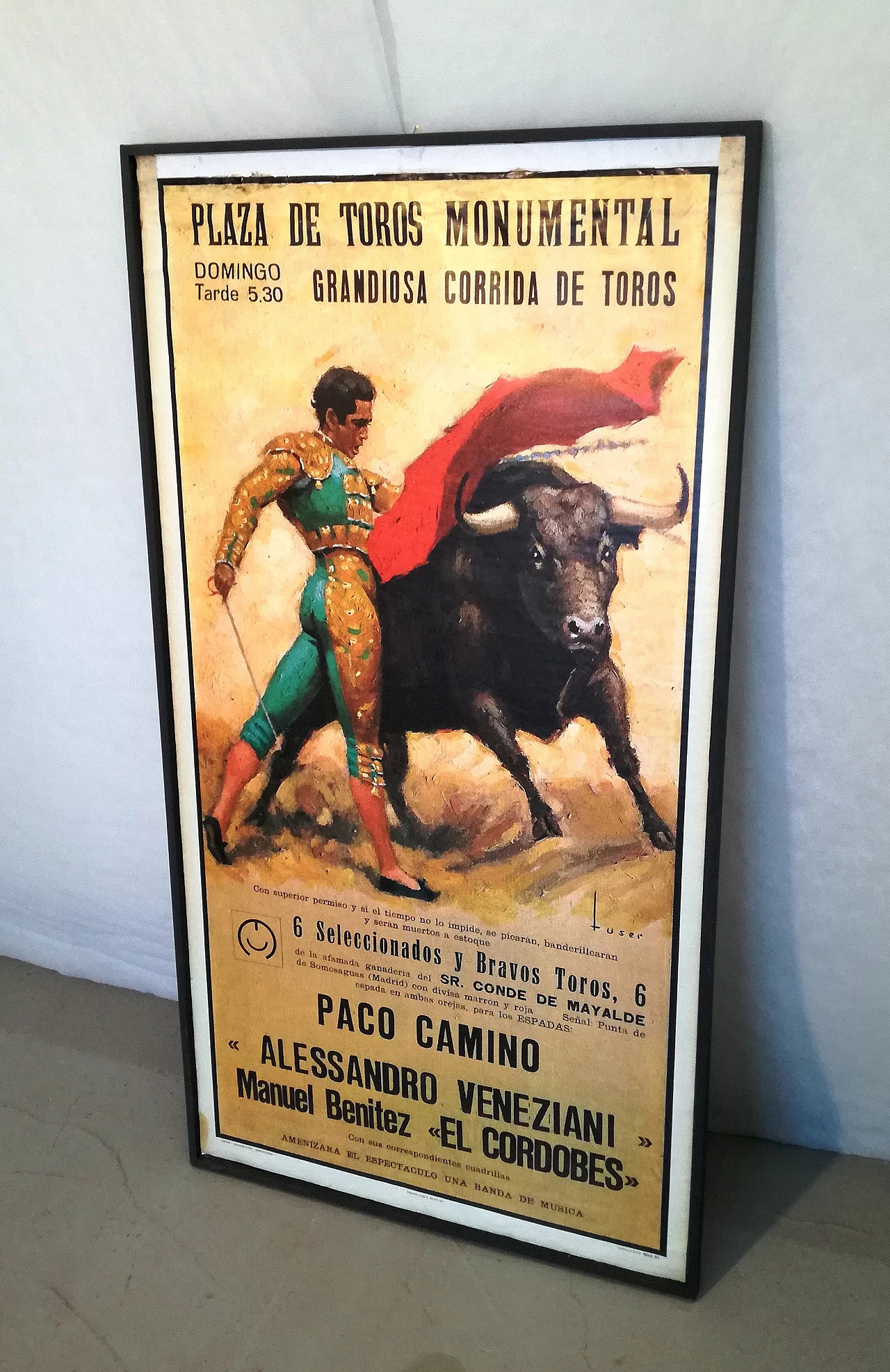 Manifesto della corrida, anni '50 2