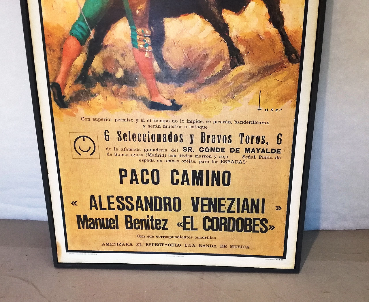 Manifesto della corrida, anni '50 4