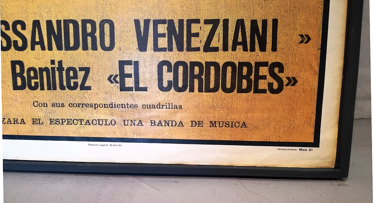 Manifesto della corrida, anni '50 7