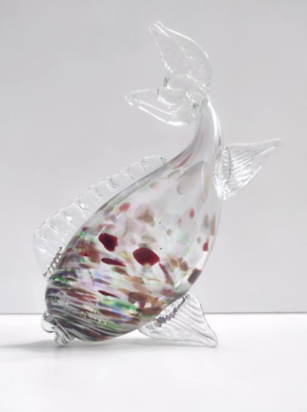 Murano glass fish by Fratelli Toso, 1950s 5
