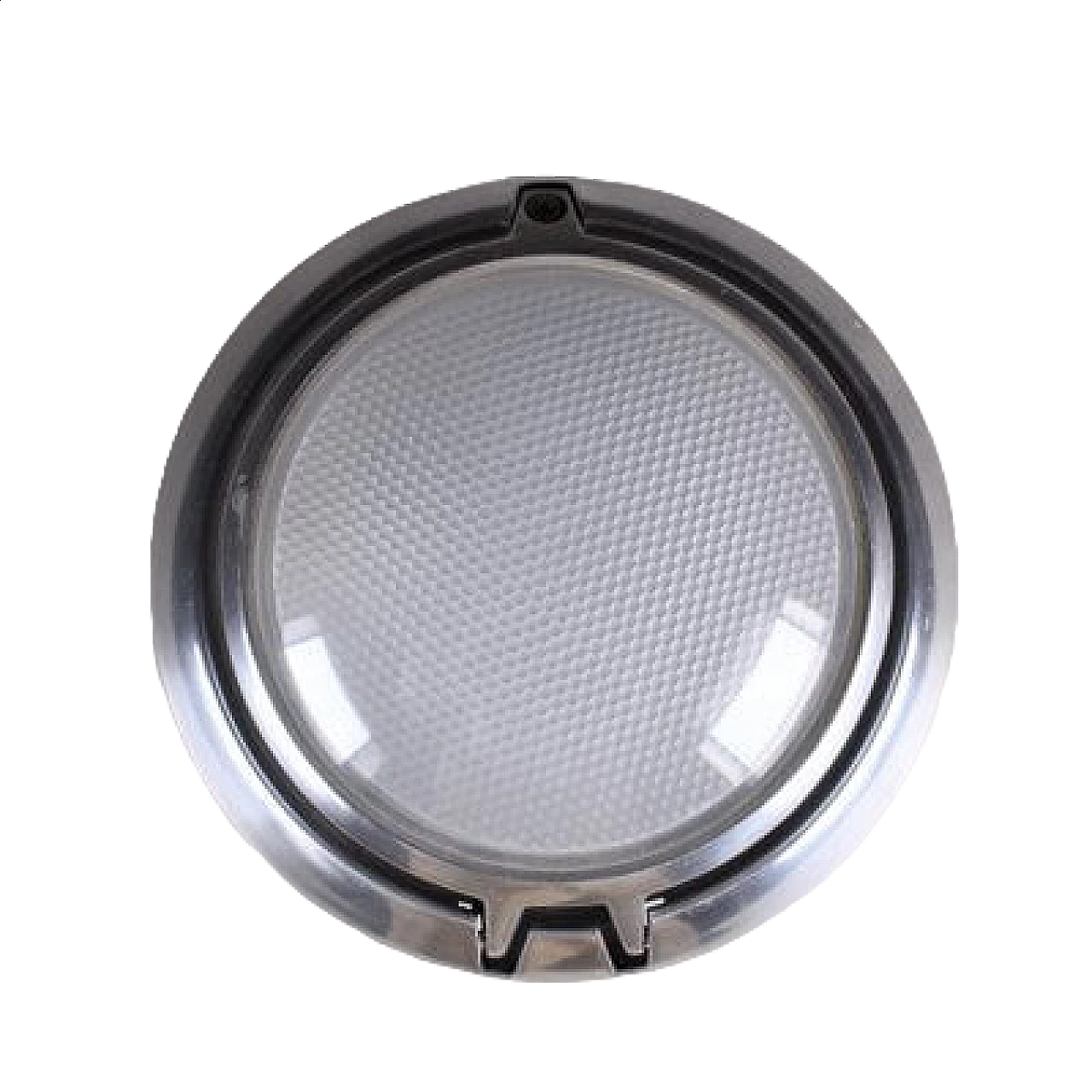 Round metal and glass wall light by Luce Plan, 1950s 9