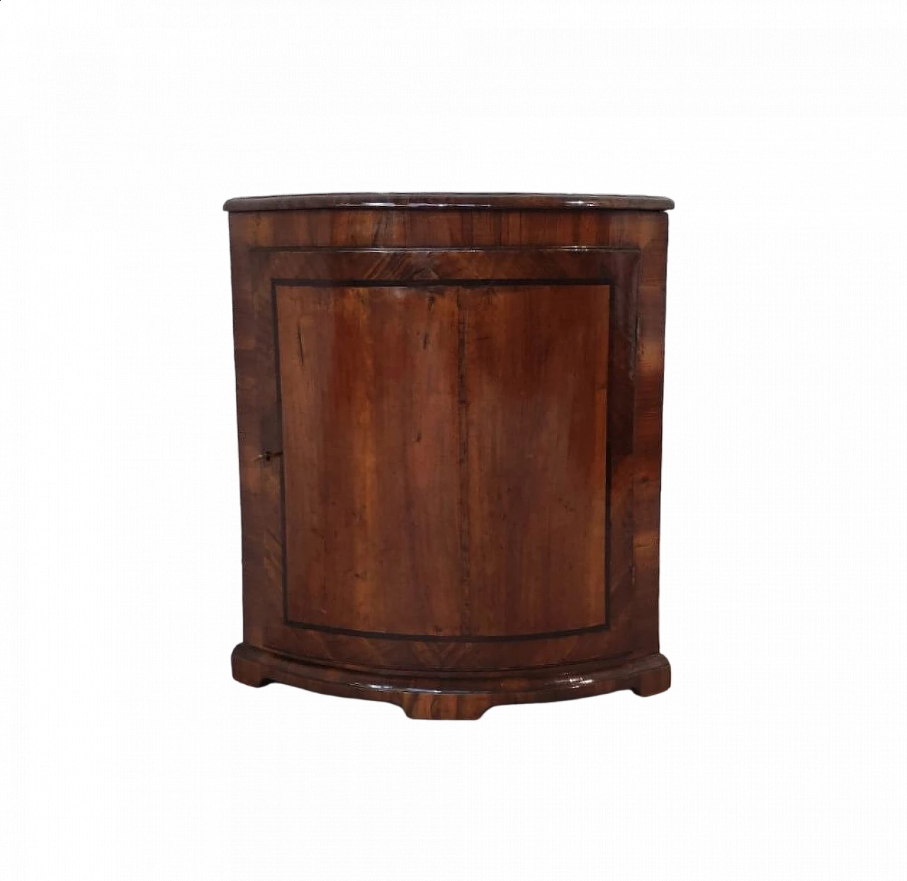 Angoliera in legno di noce, fine '700 7