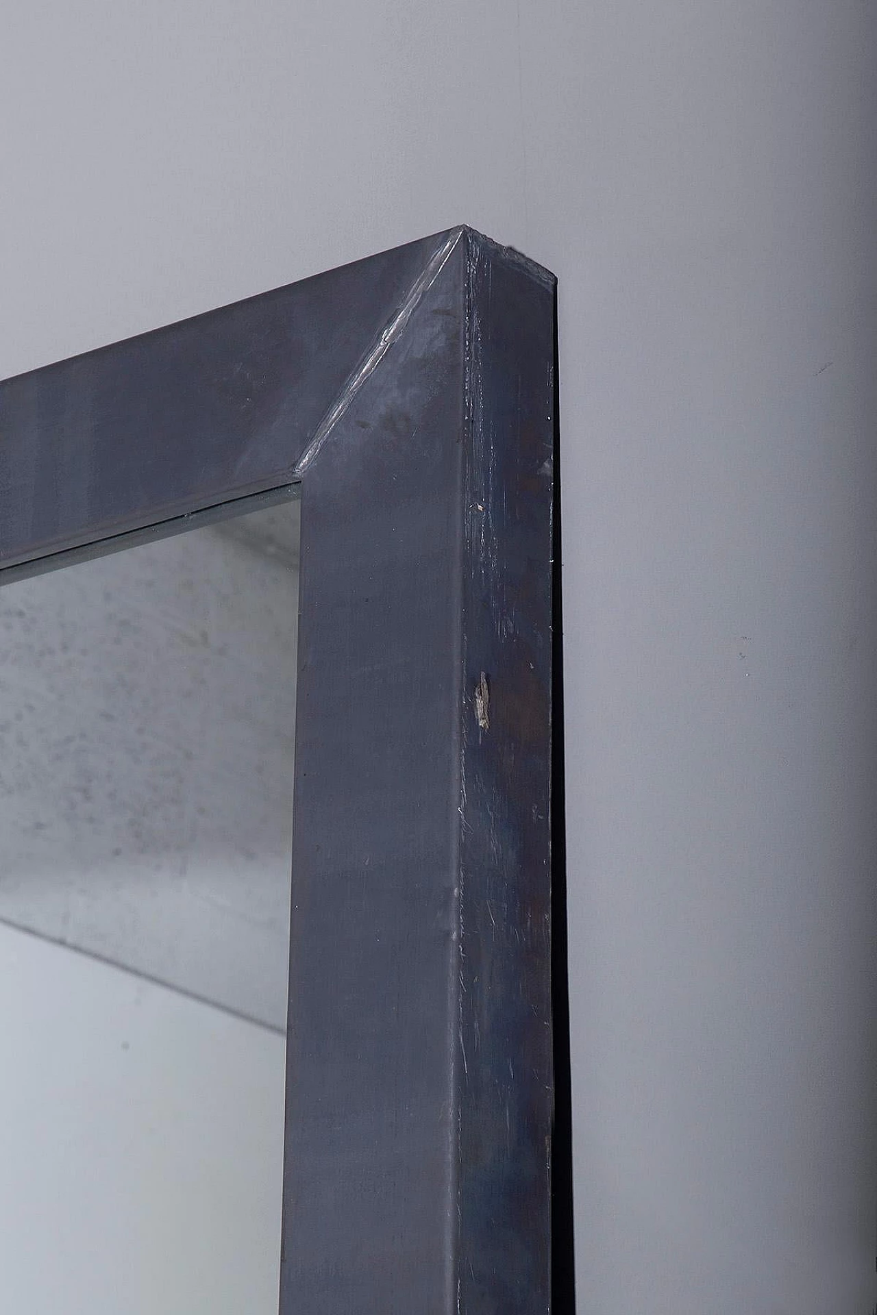 Mirror with steel frame by Fratelli Boffi 5