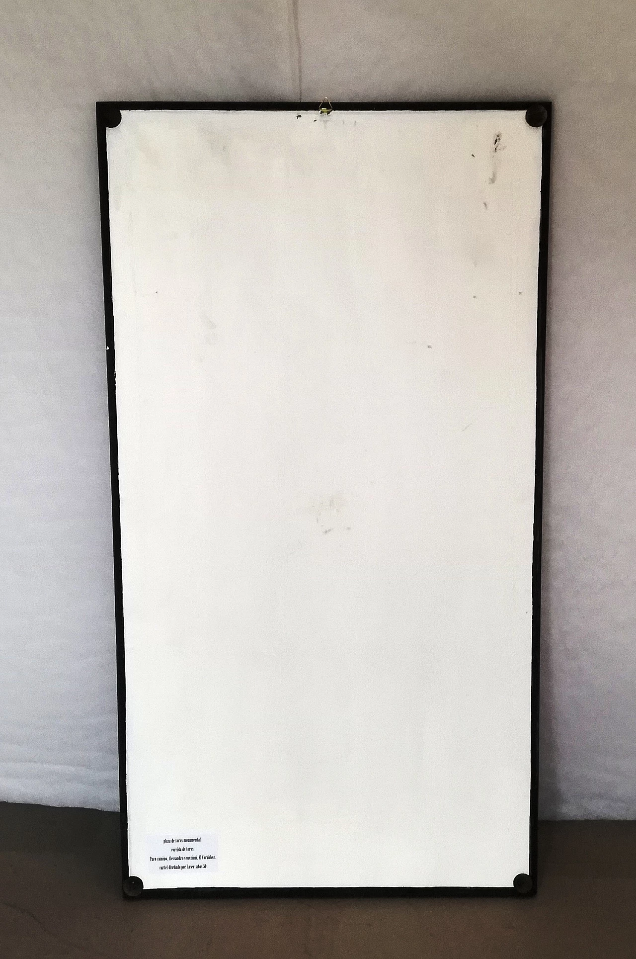 Manifesto della corrida, anni '50 11