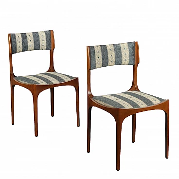 Pair of Elisabetta chairs by Giuseppe Gibelli for Sormani, 1960s