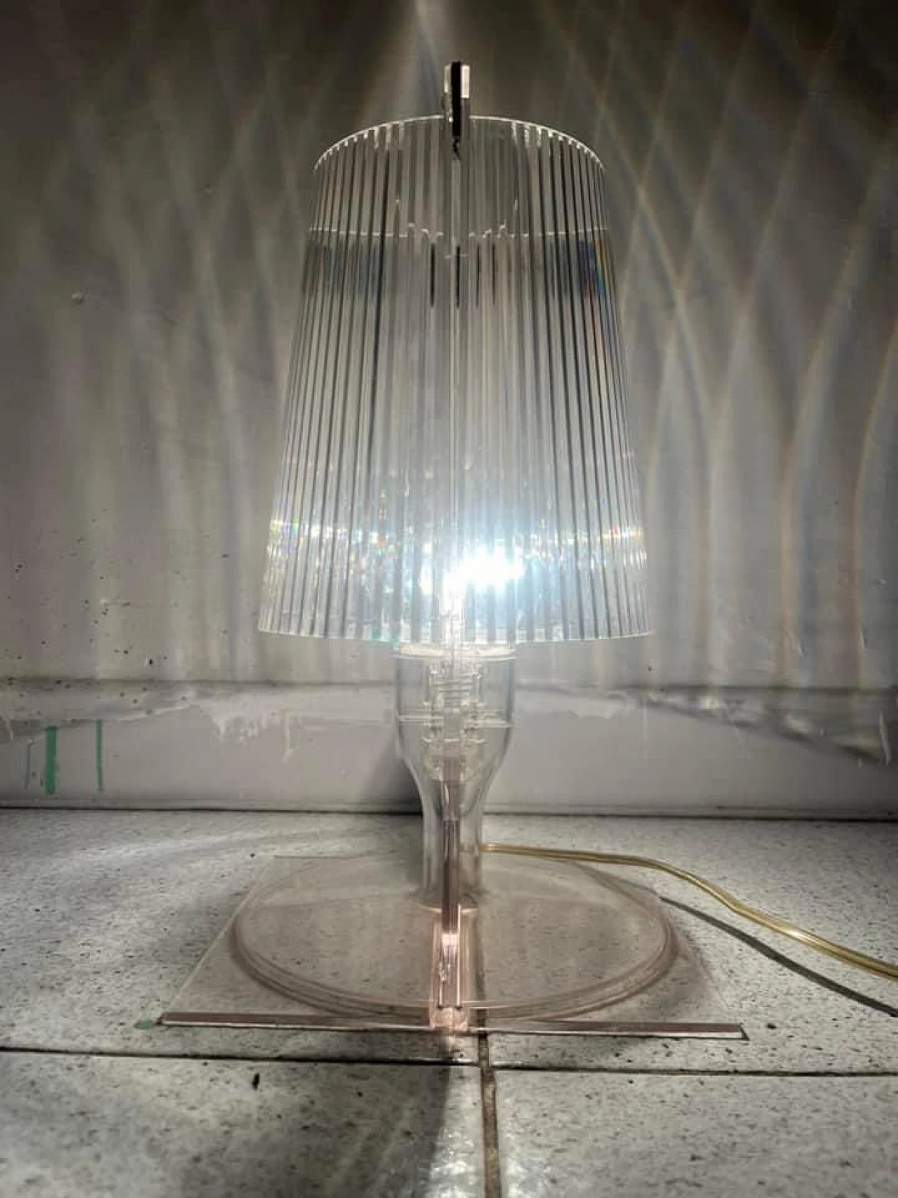 Lampada da tavolo Take in plastica di Kartell, anni '70 5