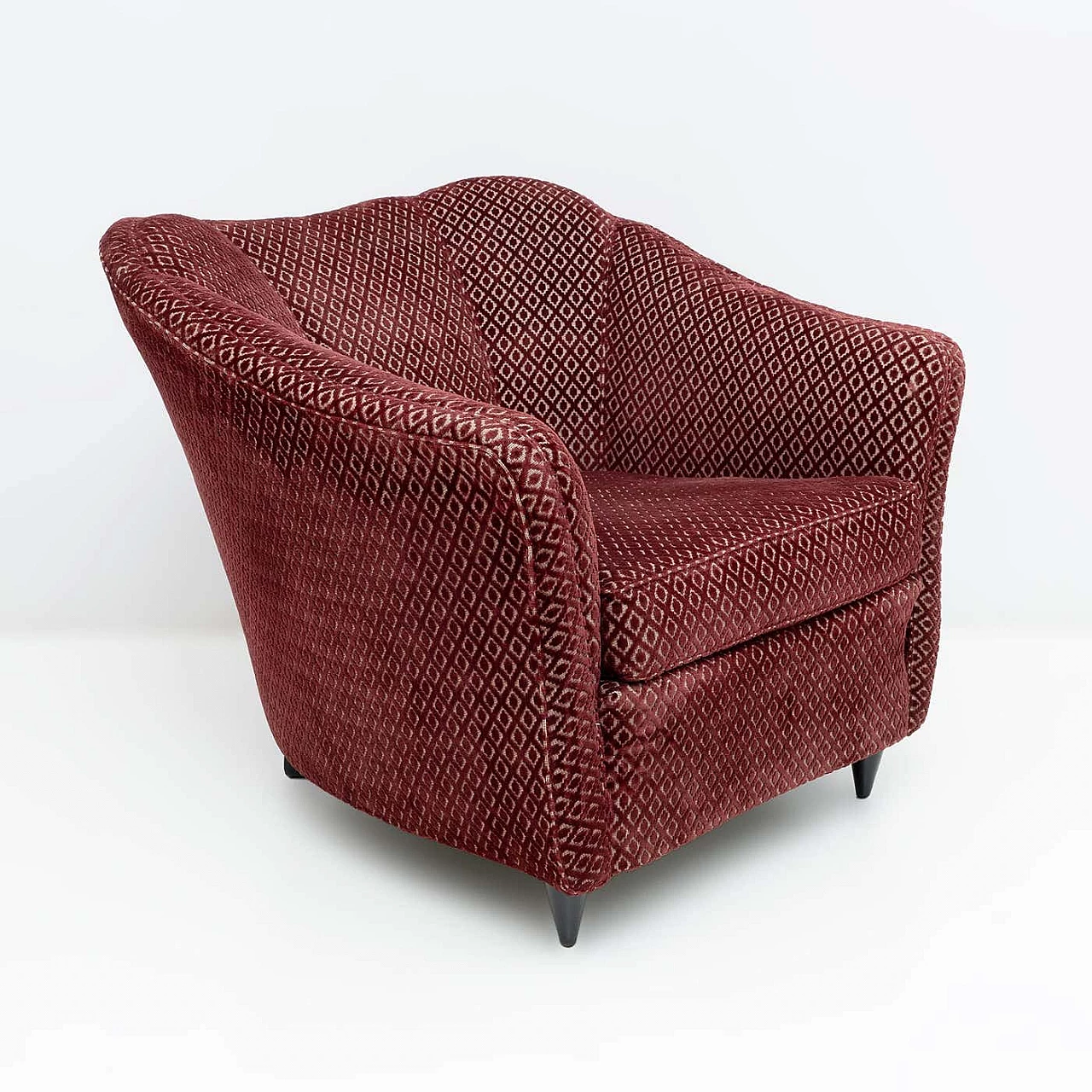 Pair of armchairs by Gio Ponti for Casa e Giardino, 1950s 14