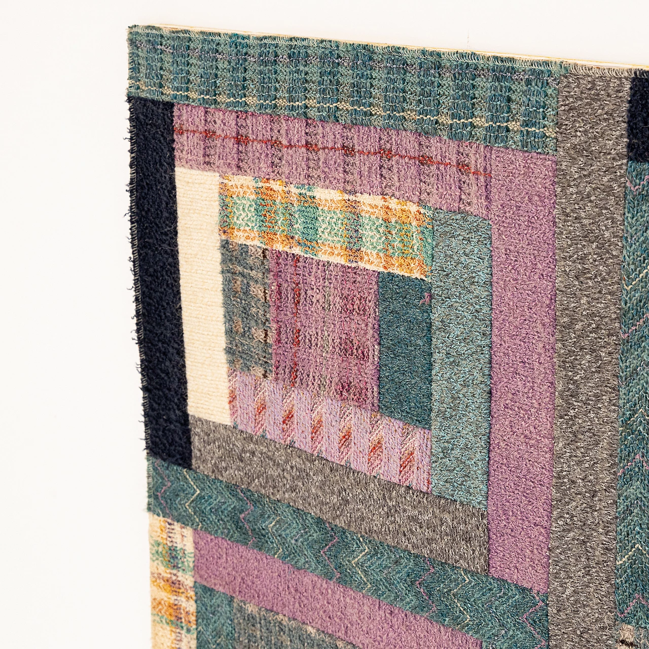 Multicolored wool tapestry by Missoni, 1970s 4