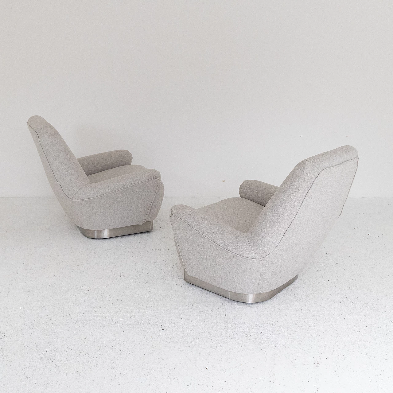 Pair of armchairs by Gianni Moscatelli for Formanova, 1960s 6