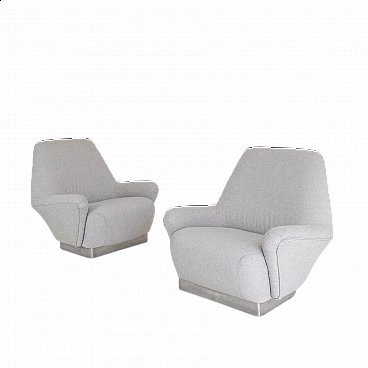 Pair of armchairs by Gianni Moscatelli for Formanova, 1960s