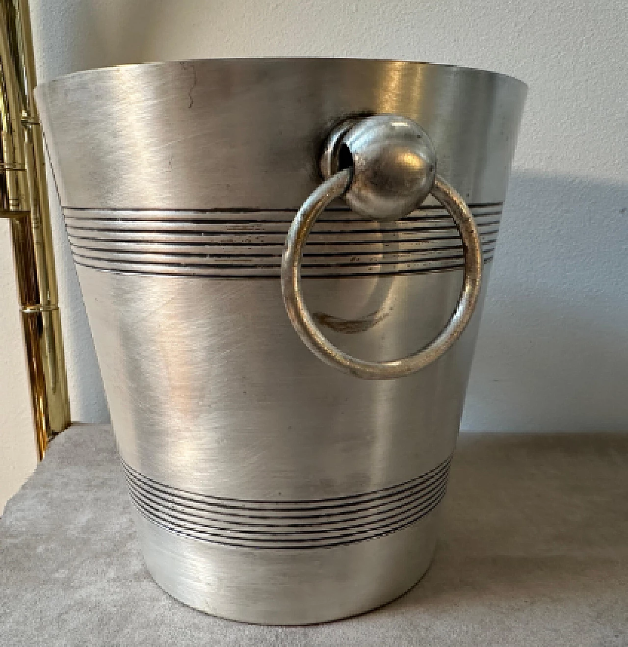 Pair of ice buckets and wine cooler by Reneka, 1930s 7