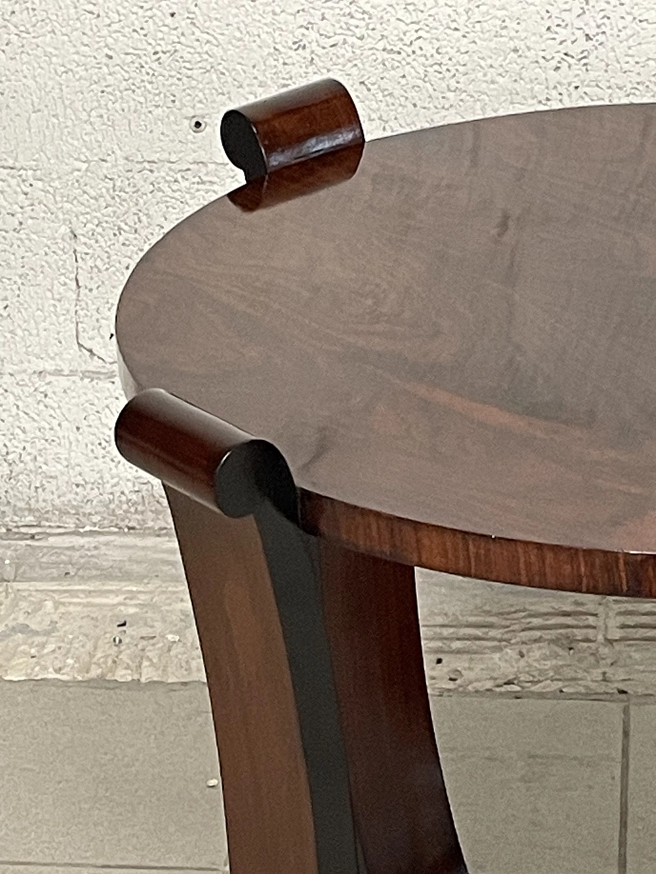 Round coffee table in rosewood, 1930s 17