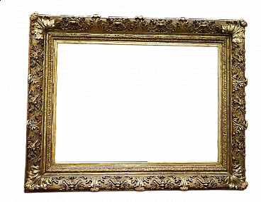 Rectangular frame with scrolls, 19th century