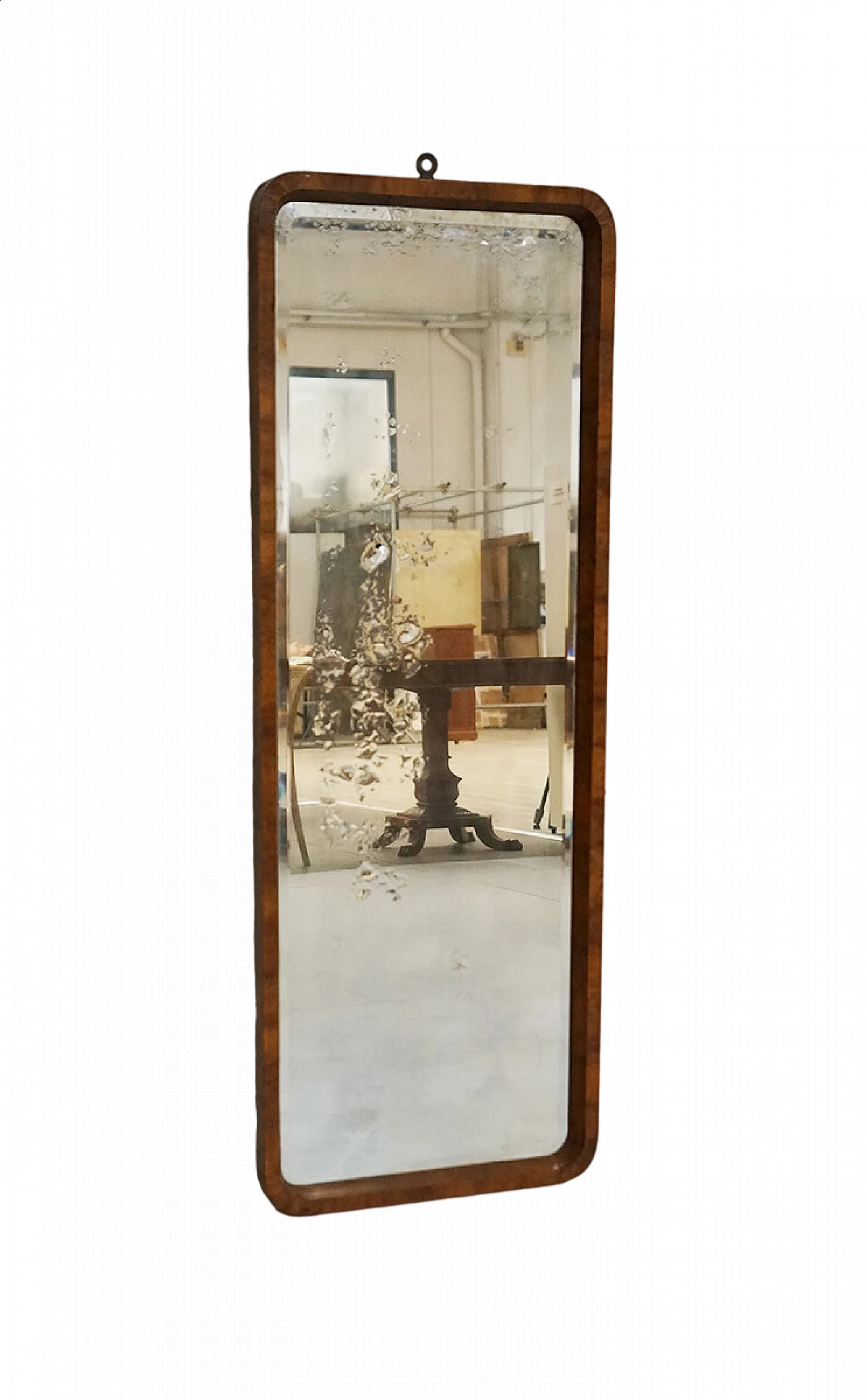 Specchiera in cartella di radica di noce, inizio '900 8