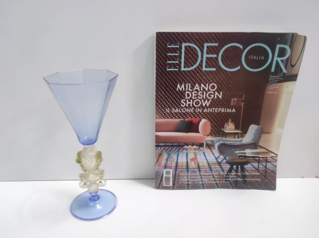 Calice Tipetto in vetro soffiato di Murano 2