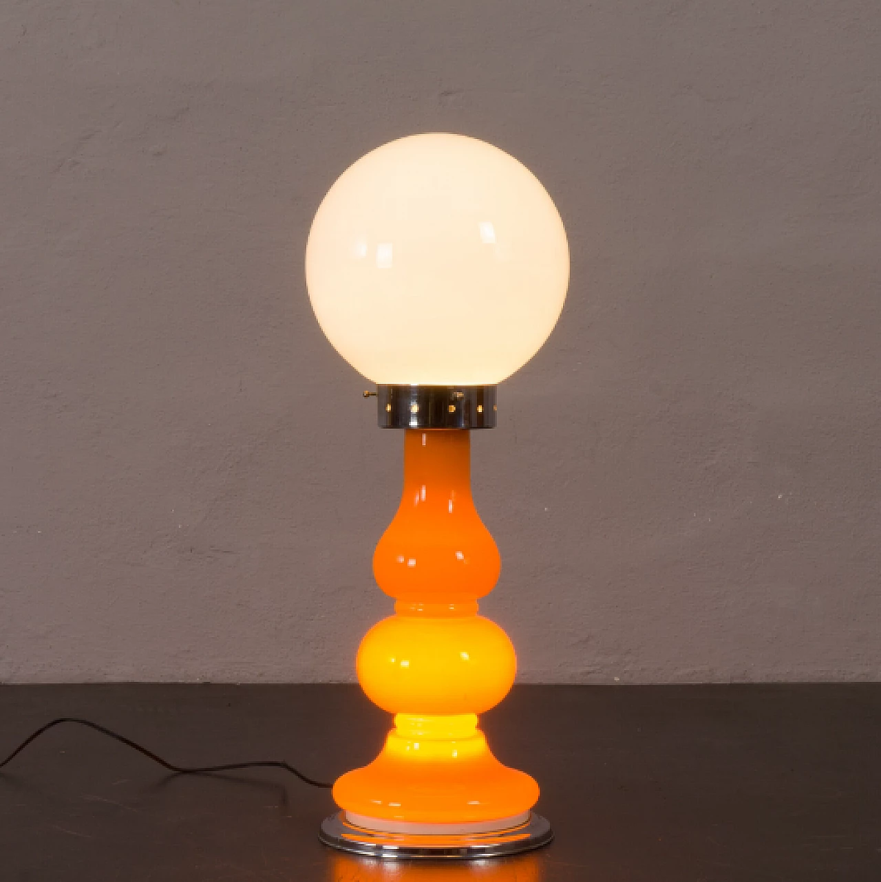 Space Age lamp by Carlo Nason for Mazzega, 1970s 1