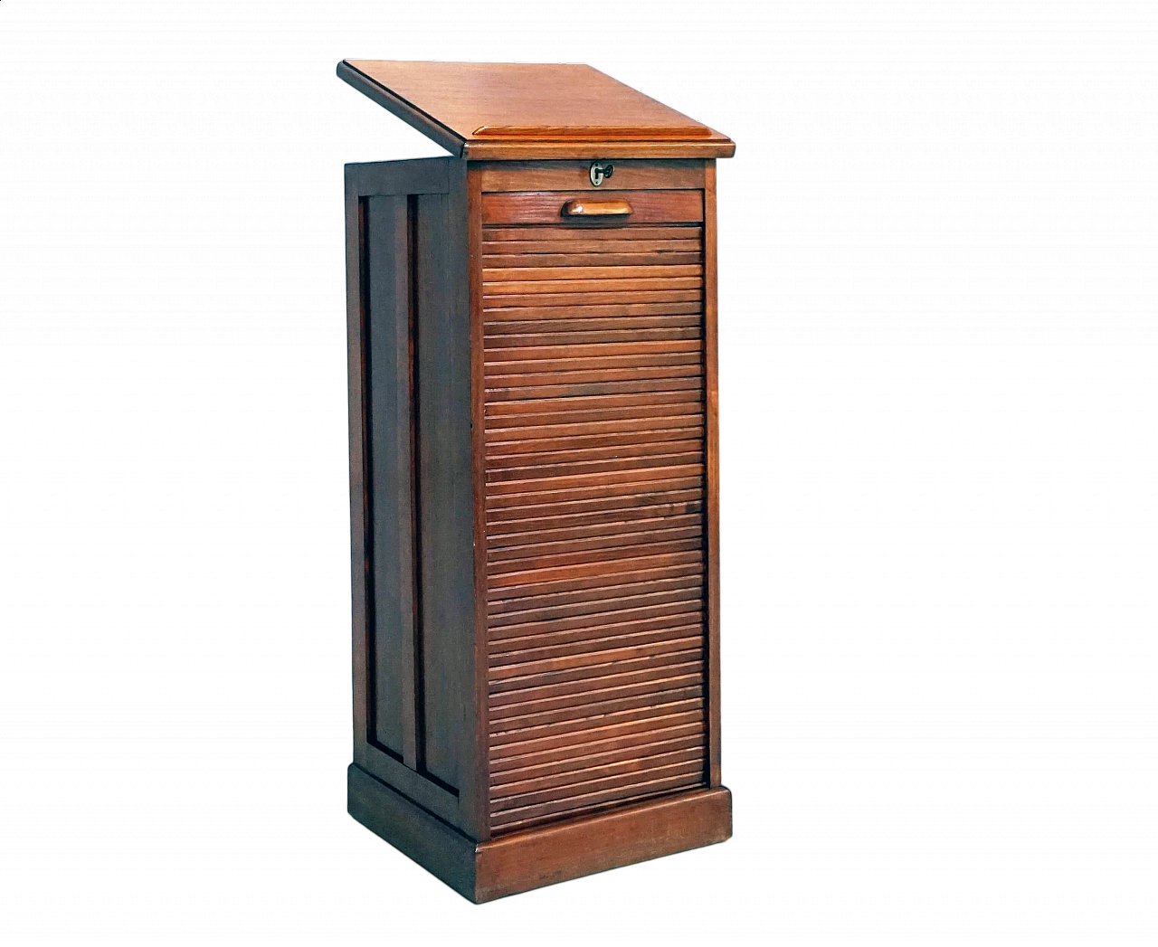 Mahogany shutter filing cabinet, early 20th century 5