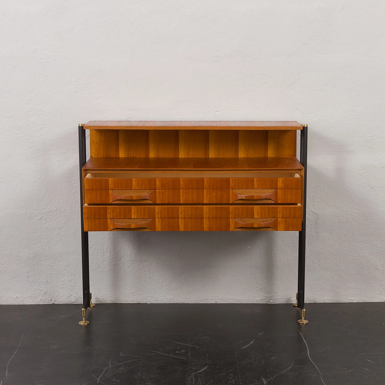 Console with drawers in the style of Carlo De Carli, 1960s 5