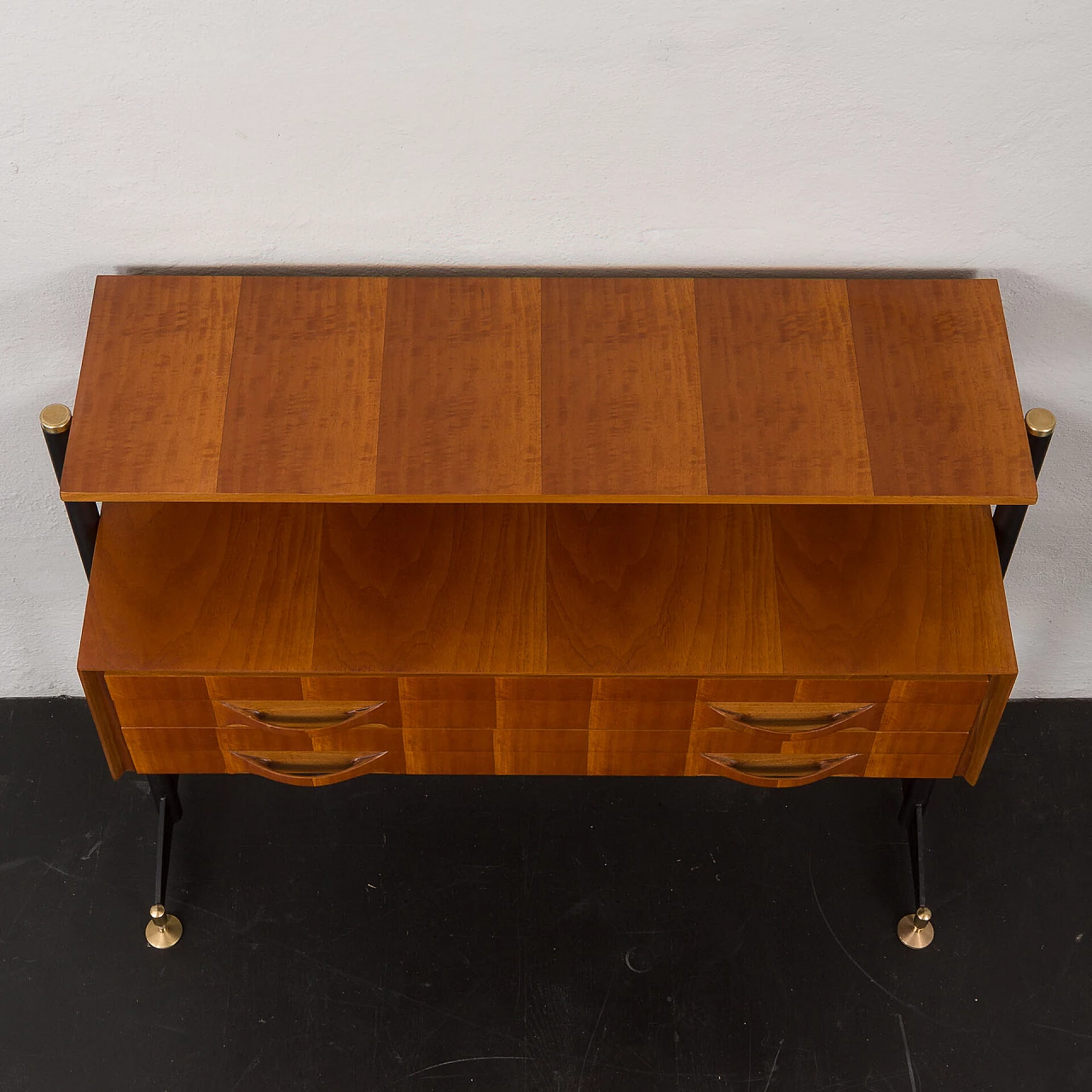 Console with drawers in the style of Carlo De Carli, 1960s 7