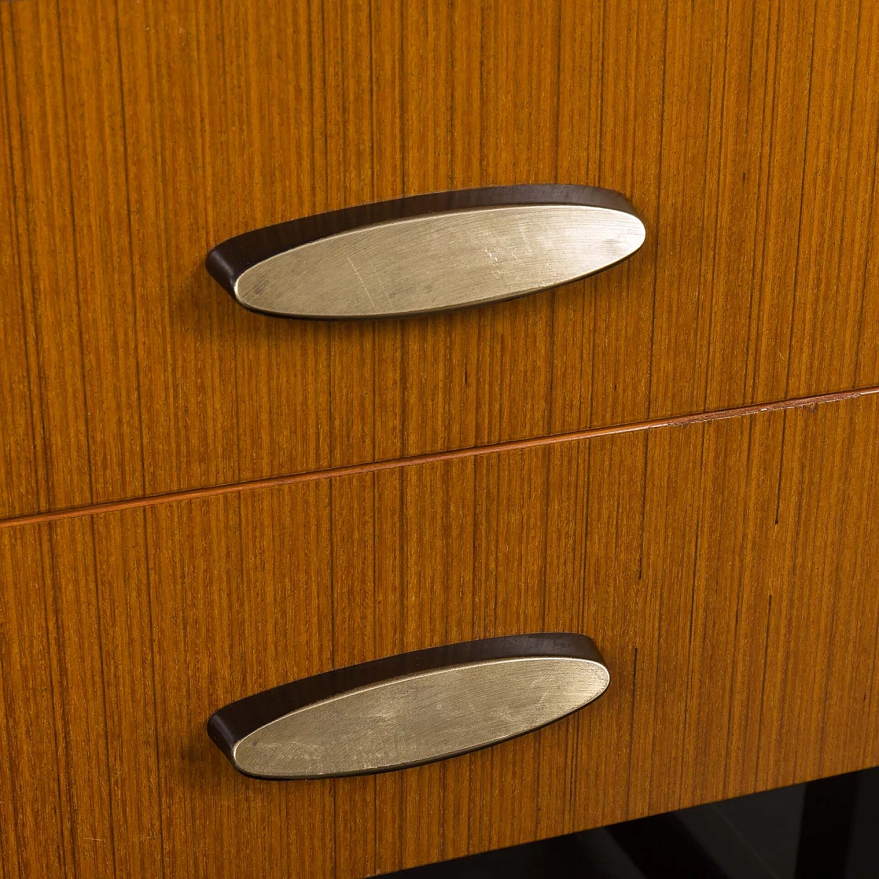 Libreria con scrittoio in teak nello stile di Vittorio Dassi, anni '60 13