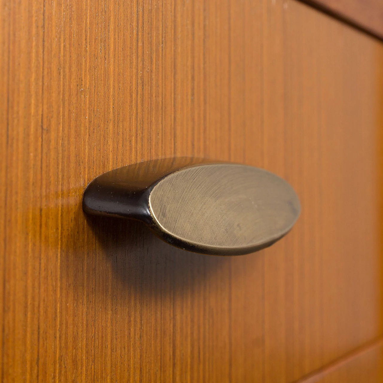 Libreria con scrittoio in teak nello stile di Vittorio Dassi, anni '60 14