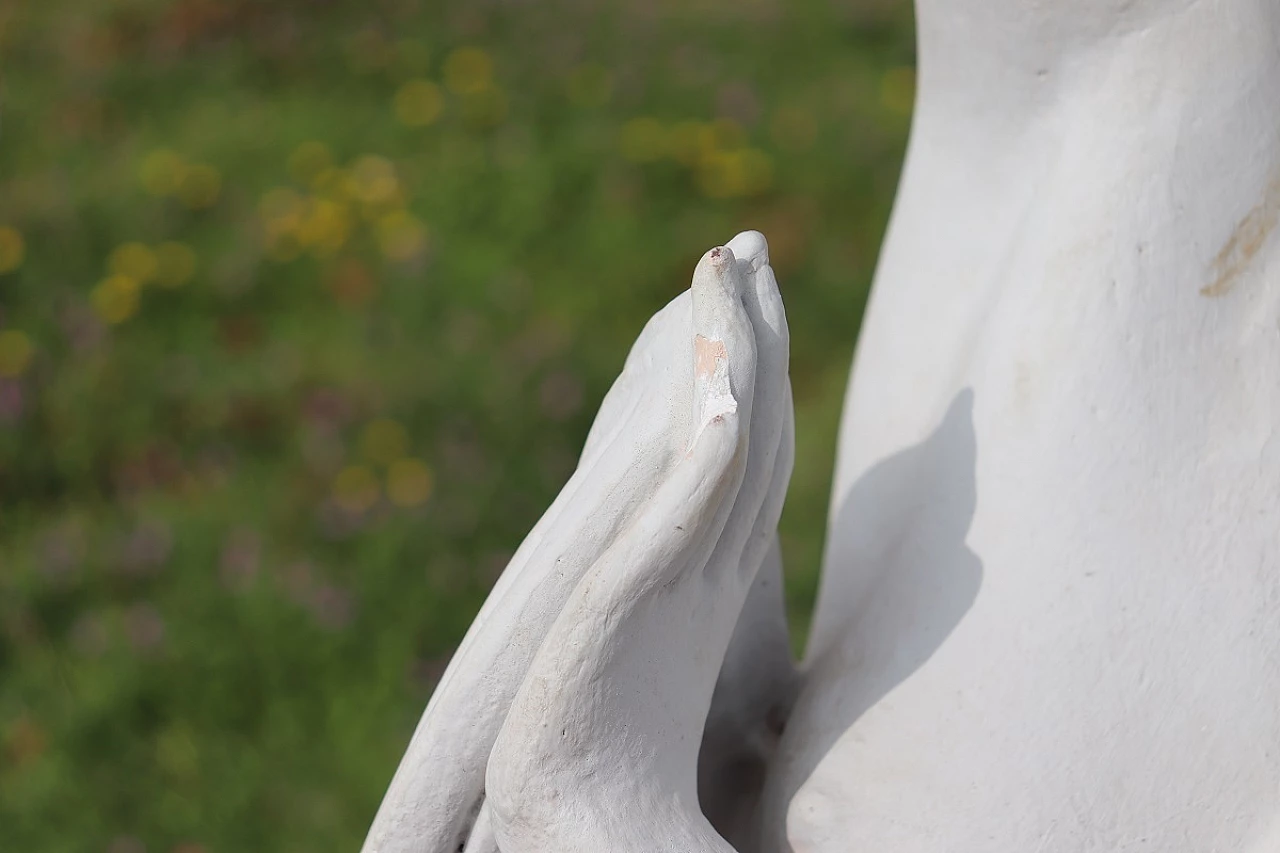 Dancing Venus, statue in Carrara marble powder, 1990s 10