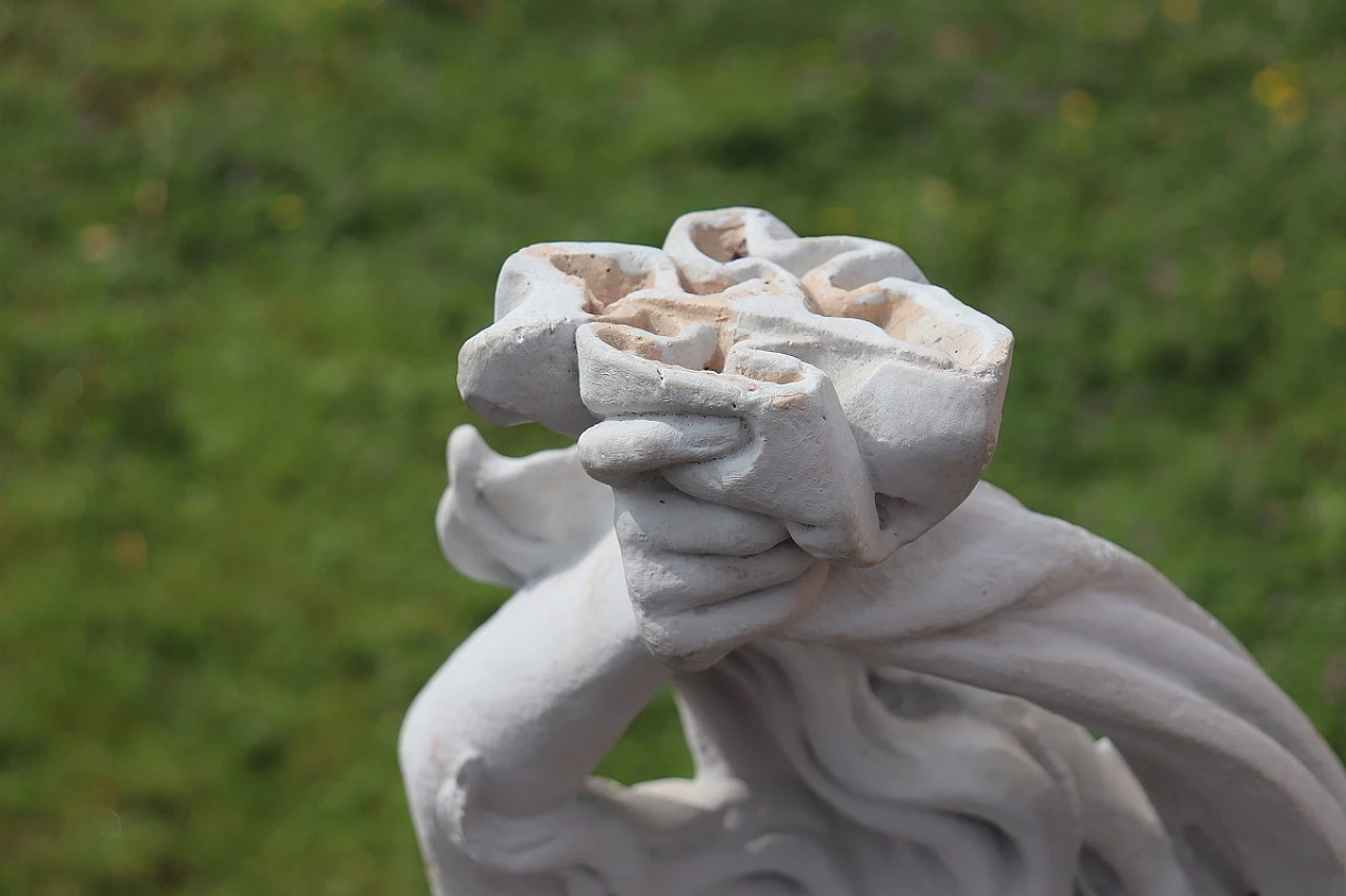 Dancing Venus, statue in Carrara marble powder, 1990s 13