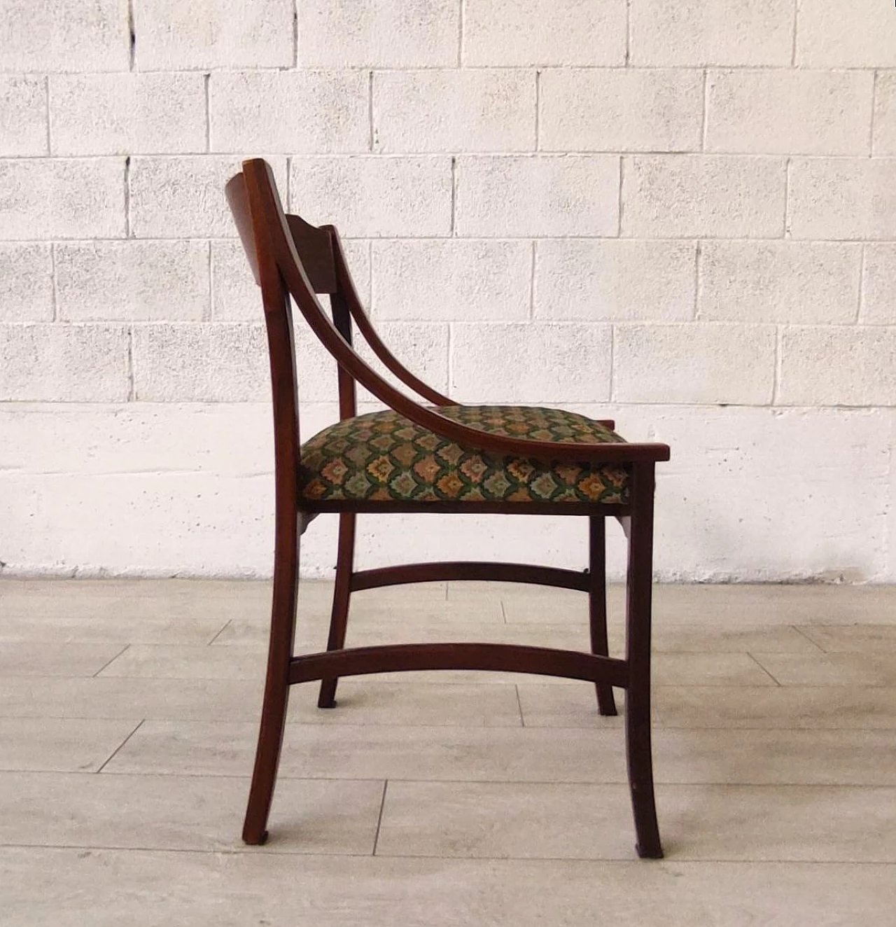 6 Walnut chairs by Ico Parisi, 1960s 6