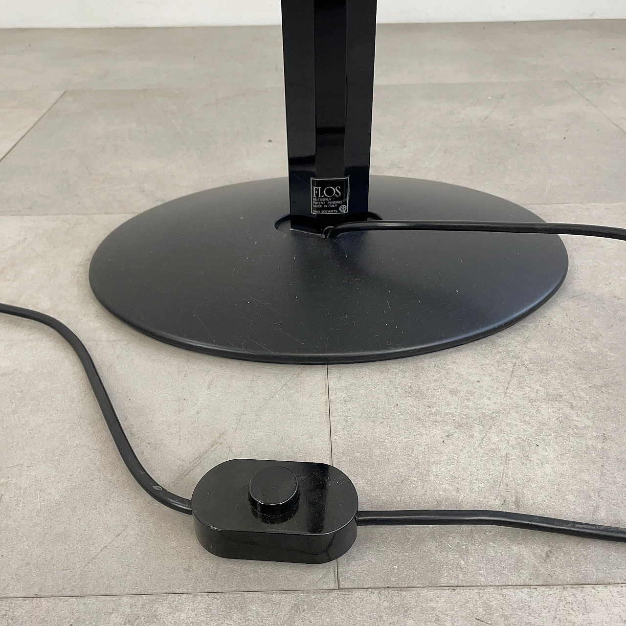 Butterfly floor lamp by Afra and Tobia Scarpa for Flos, 1980s 9