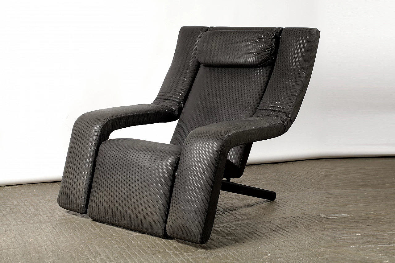 Kil Kis leather armchair by Brunati, 1990s 9