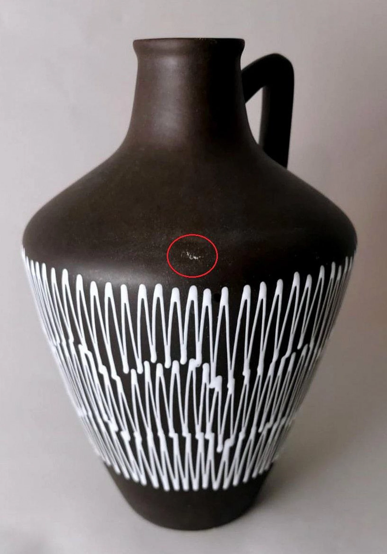 Fat Lava ceramic jug, 1960s 5