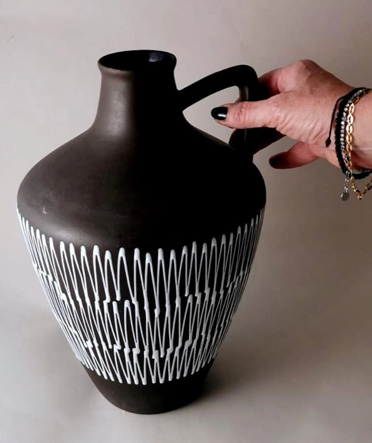 Fat Lava ceramic jug, 1960s 16