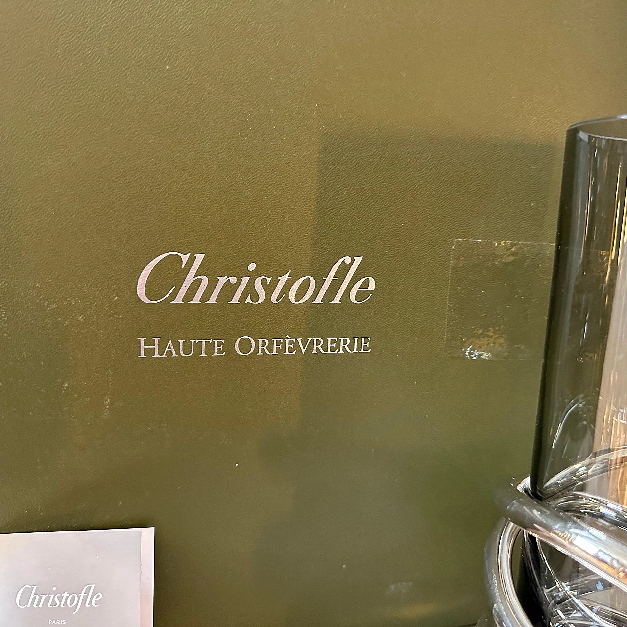 Vertigo vase by Andrée Putman for Christofle, 1990s 9