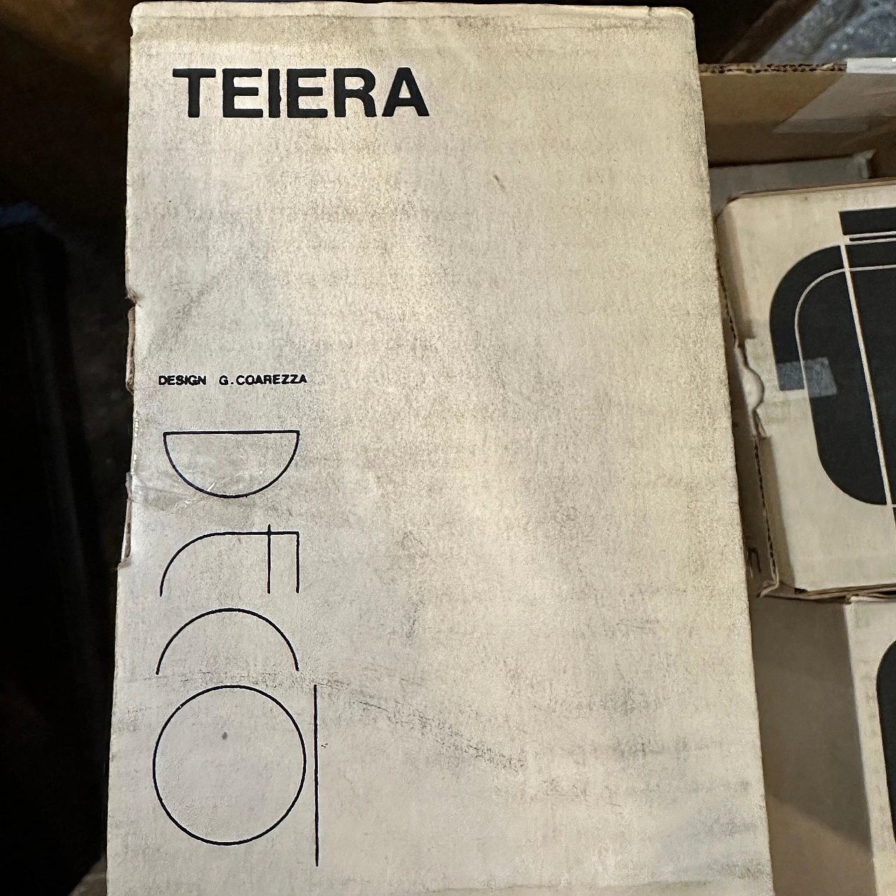 Servizio da tè e caffè Deco di G. Coarezza per MAM Milano, anni '60 6