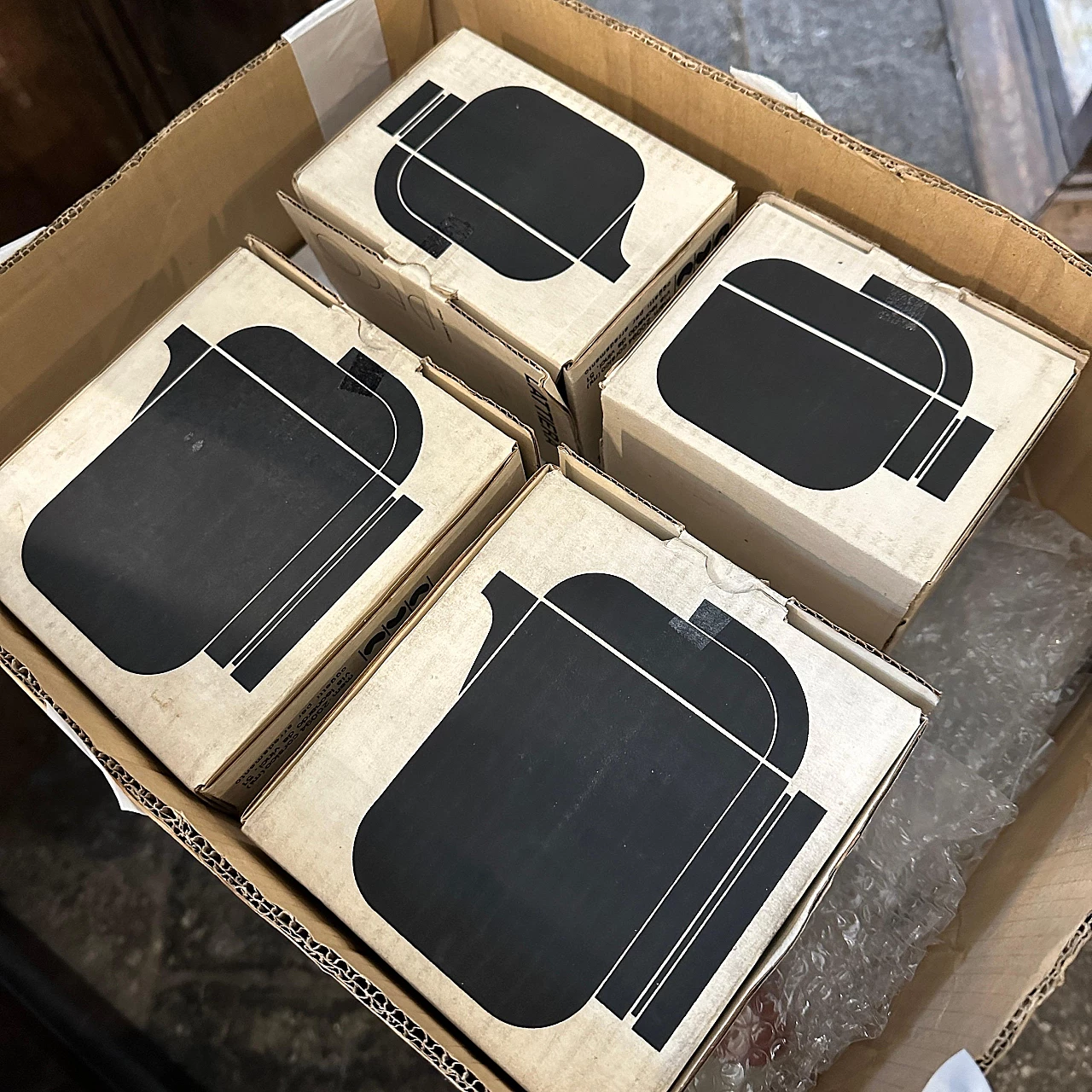 Servizio da tè e caffè Deco di G. Coarezza per MAM Milano, anni '60 7