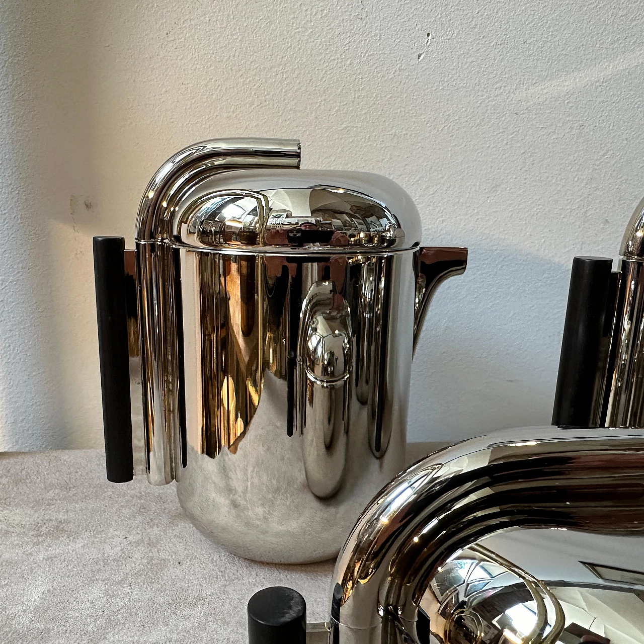 Servizio da tè e caffè Deco di G. Coarezza per MAM Milano, anni '60 11