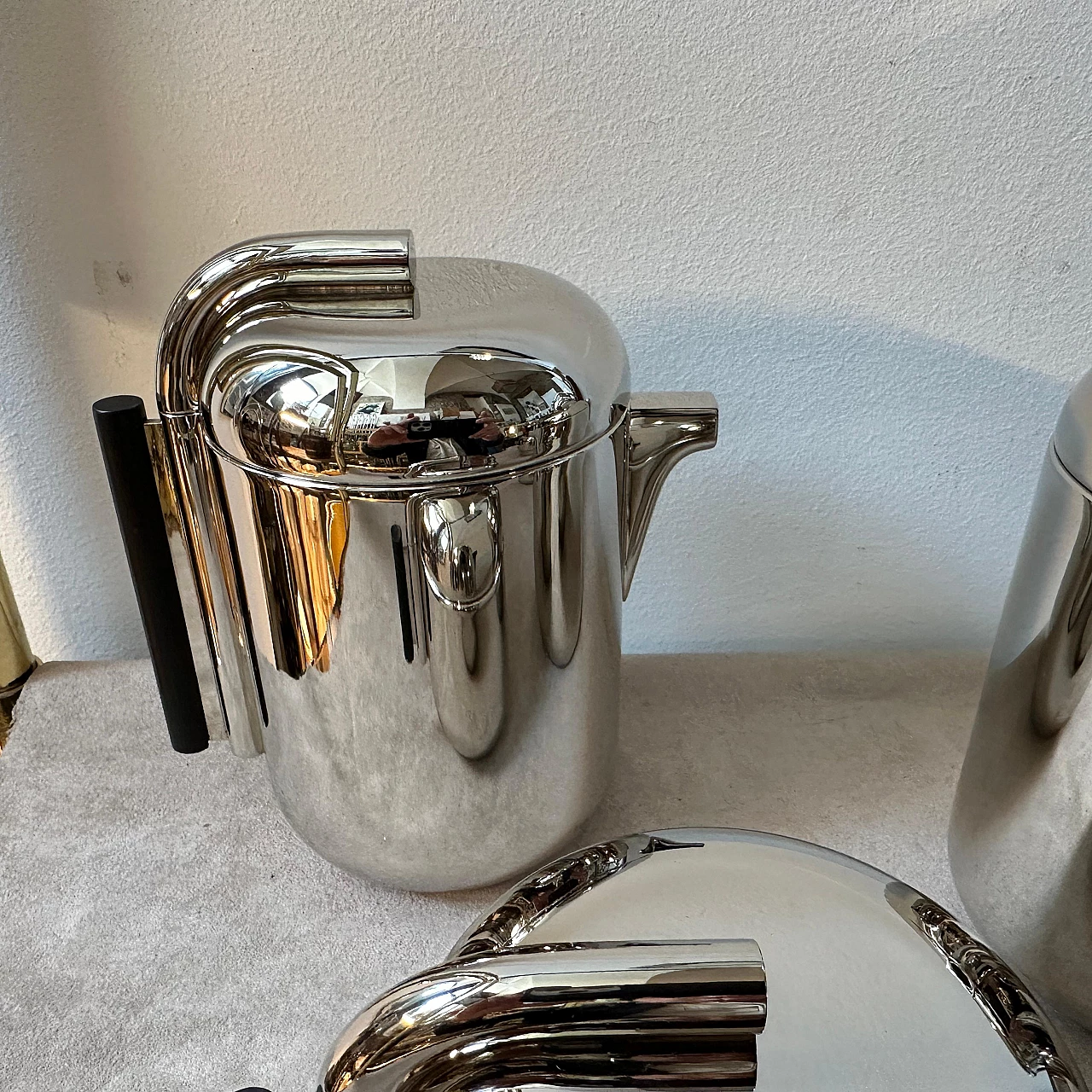 Servizio da tè e caffè Deco di G. Coarezza per MAM Milano, anni '60 17