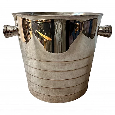 Silver plated ice bucket by Christofle, 1990s