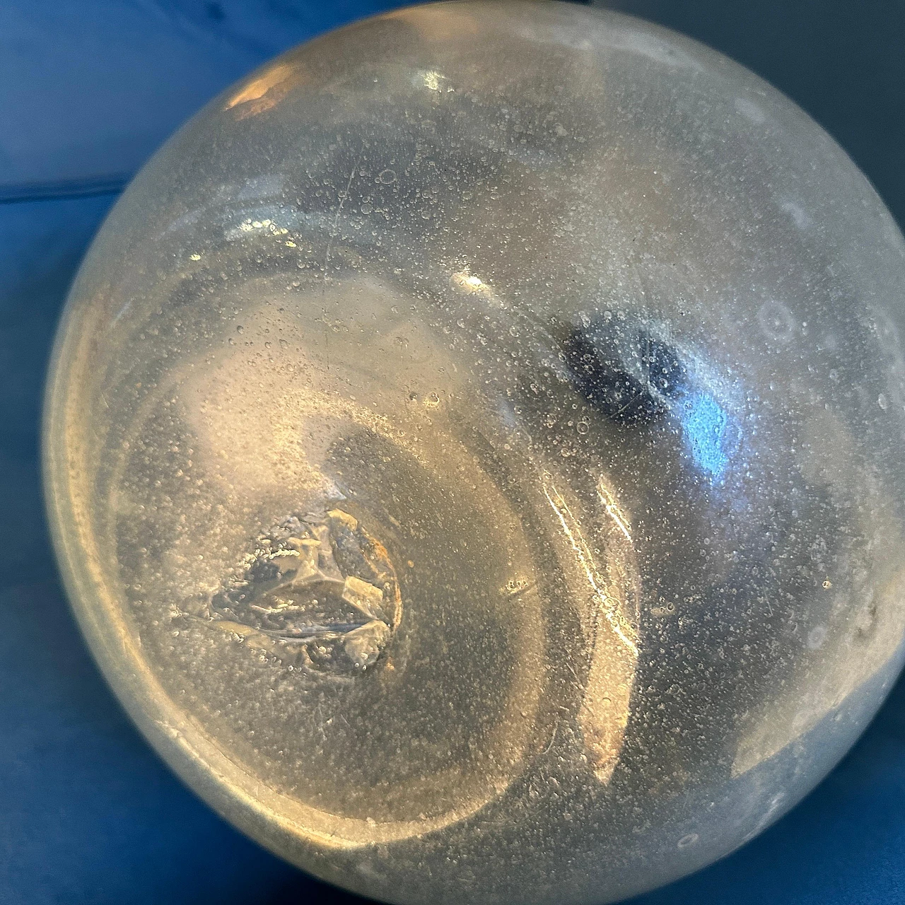 Scavo glass amphora vase attributed to Cenedese, 1960s 7