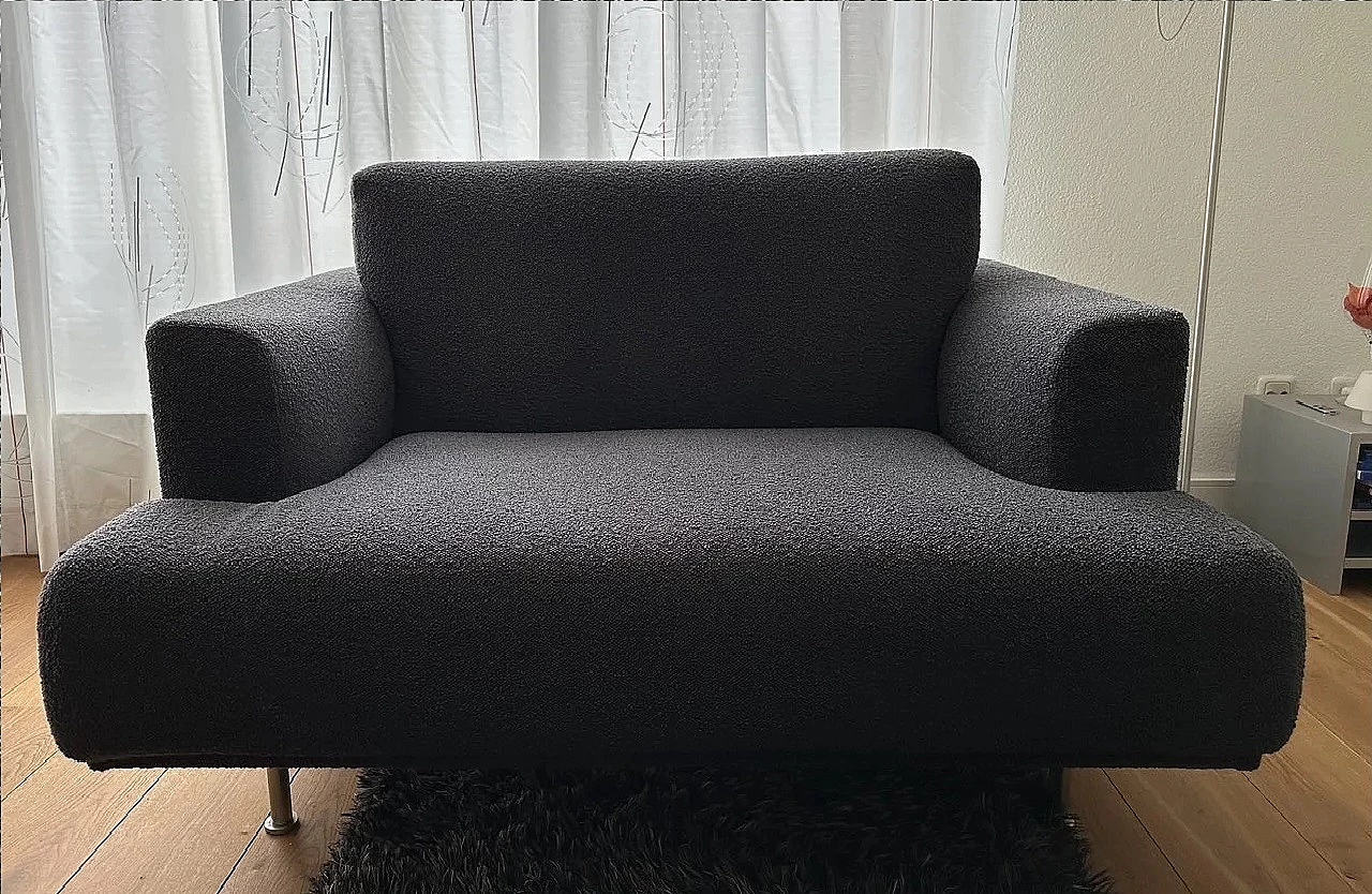 Nest 253 sofa, pair of armchairs and footstool by Cassina 8