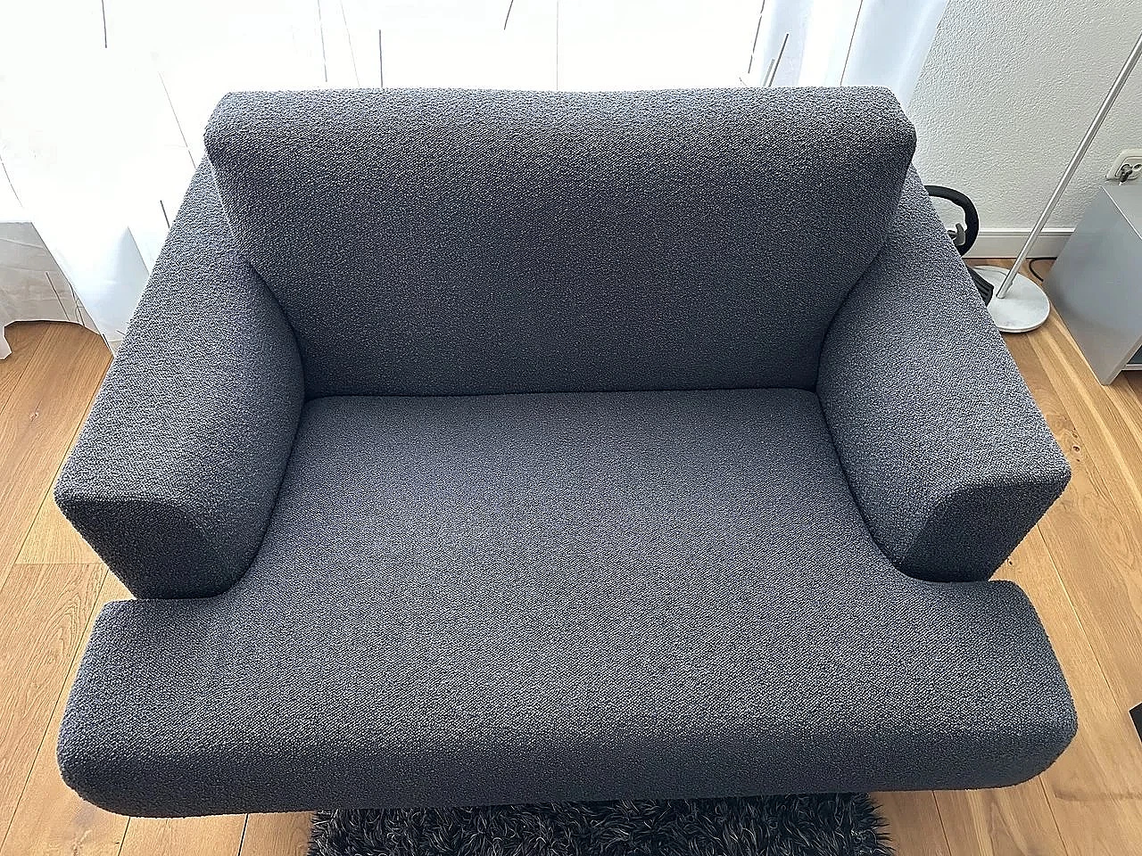 Nest 253 sofa, pair of armchairs and footstool by Cassina 9