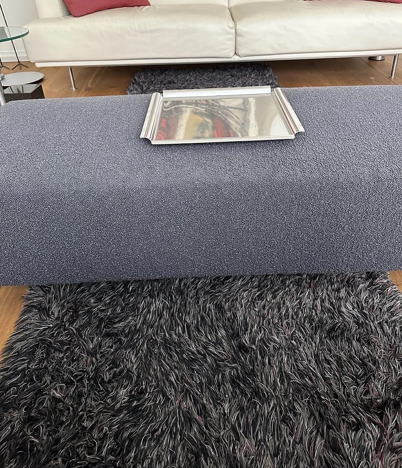 Nest 253 sofa, pair of armchairs and footstool by Cassina 13