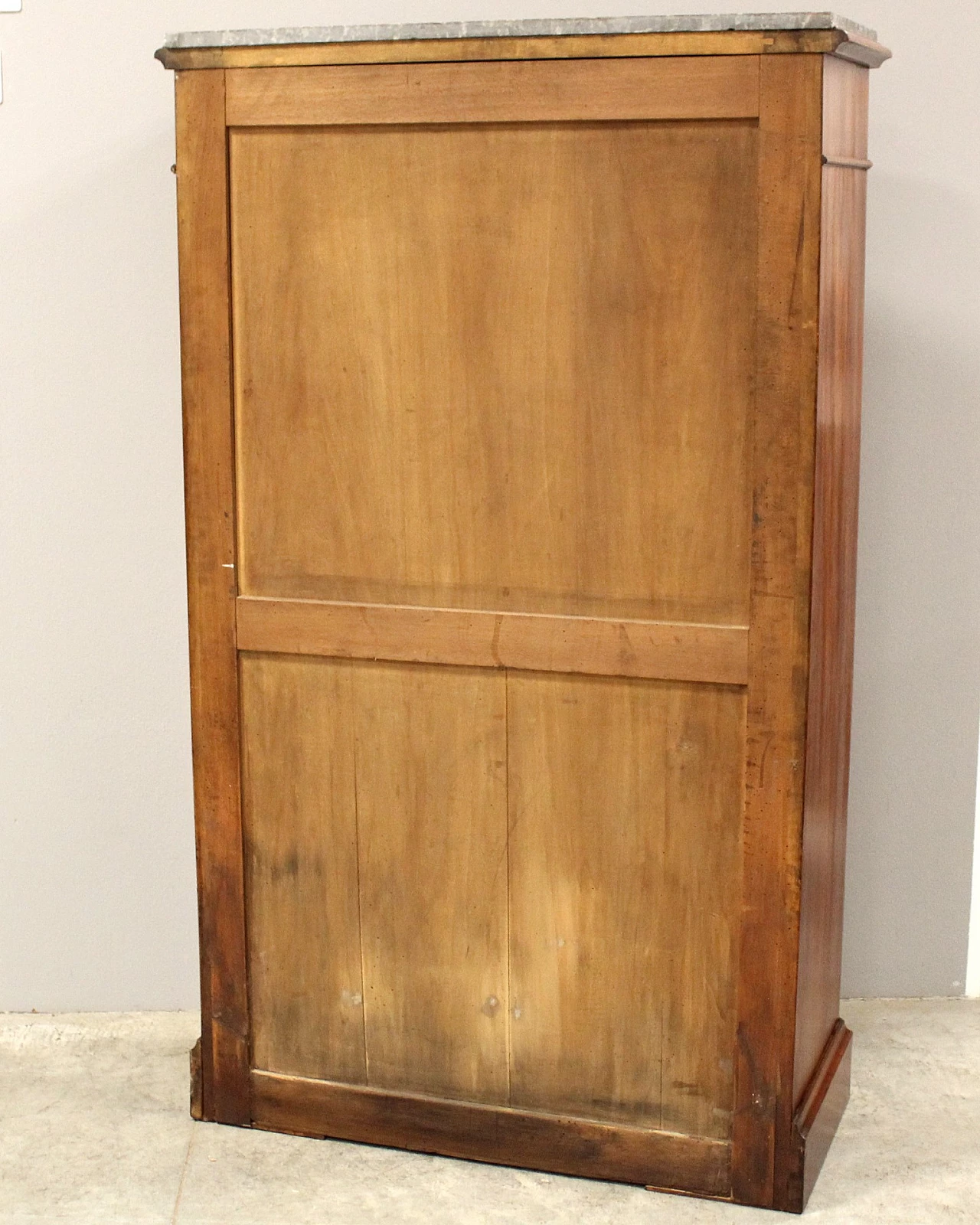 Mahogany and marble weekly dresser, second half of the 19th century 3
