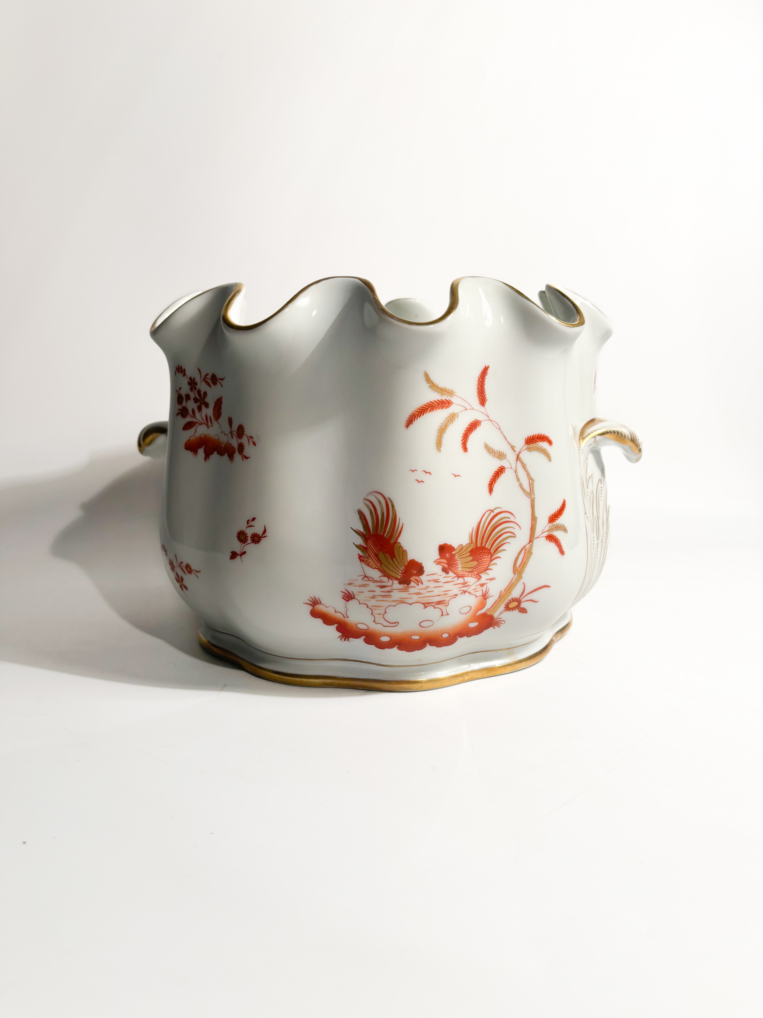 Ginori Doccia porcelain vase by Richard Ginori, 1950s | intOndo